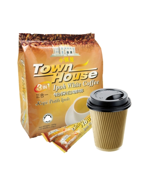 Town House 3 in 1 Ipoh White Coffee Сһ׿ Coffee Malaysia, Perak, Penang, Selangor, Kuala Lumpur (KL), Singapore Manufacturer, Supplier, Exporter, Supply | WEN JIANG MEDICAL INDUSTRIES SDN BHD