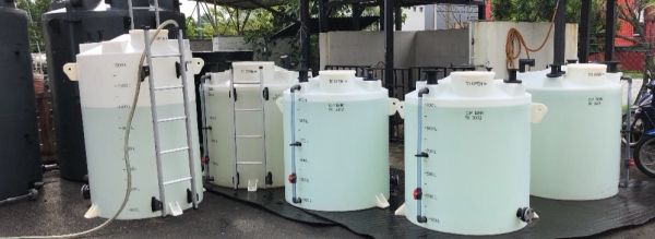 DCM Model Series Natural White  PE Conical Top with Manhole DCM Series Type 1 And 2 PE Rotational Molded Storage Tank Malaysia, Selangor, Kuala Lumpur (KL). Supplier, Suppliers, Supply, Supplies | Dayamas Technologies Sdn Bhd