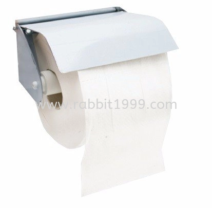 STAINLESS STEEL TOILET ROLL HOLDER - single roll