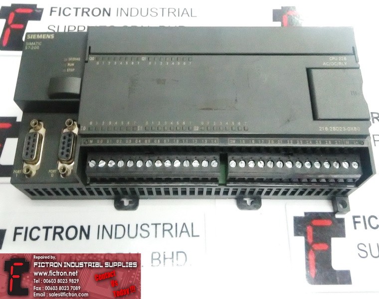 6ES7 216-2BD23-0XB0 6ES72162BD230XB0 SIEMENS SIMATIC S7-200 PLC REPAIR IN MALAYSIA 1-YEAR WARRANTY