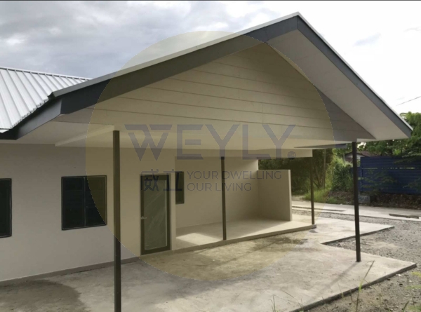 Single Storey Bungalow Single Storey Bungalow New Painting Works Residential Building Painting Penang, Malaysia, Bukit Mertajam Services | WEYLY SDN BHD