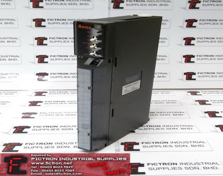 A62DA-S1 A62DAS1 MITSUBISHI MELSEC Digital to Analog Converter PLC Module REPAIR 1-YEAR WARRANTY