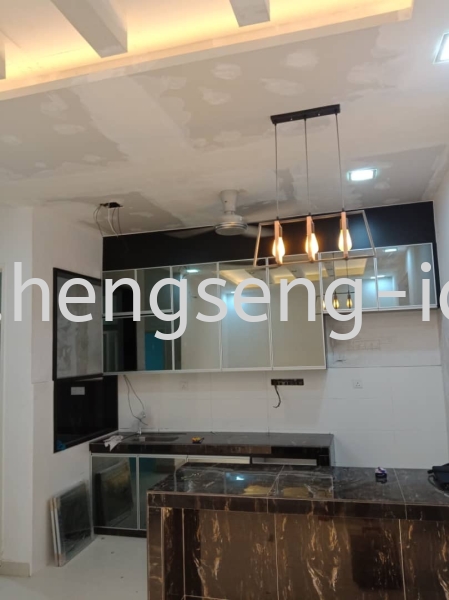  Kitchen Cabinet Design Kitchen Design JB, Johor Bahru, Bandar Uda Utama Design, Service | Heng Seng Interior Design & Renovation