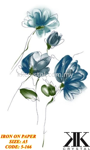 Iron On Paper, A5, 5-166#, BUY 1 GET 1 FREE Size A5 Iron On Paper Iron on Metal / Patch Kuala Lumpur (KL), Malaysia, Selangor, Klang, Kepong Wholesaler, Supplier, Supply, Supplies | K&K Crystal Sdn Bhd