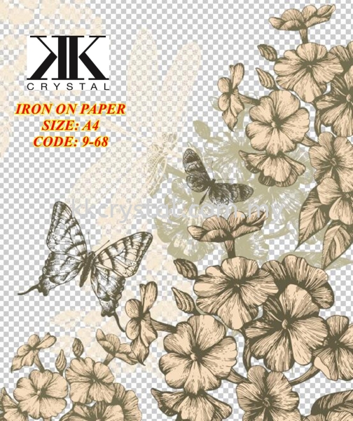 Iron On Paper, A4, 9-68#, BUY 1 GET 1 FREE Size A4 Iron On Paper Iron on Metal / Patch Kuala Lumpur (KL), Malaysia, Selangor, Klang, Kepong Wholesaler, Supplier, Supply, Supplies | K&K Crystal Sdn Bhd