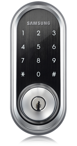 SHP-DS510.Digital Deadbolt with Mechanical Override Keys SAMSUNG Digital Door Lock Johor Bahru JB Malaysia Supplier, Supply, Install | ASIP ENGINEERING