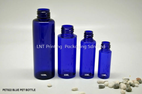 PET BOTTLE (BLUE)