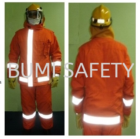 Fire Fighting Suit Fire Fighter Selangor, Kuala Lumpur (KL), Puchong, Malaysia Supplier, Suppliers, Supply, Supplies | Bumi Nilam Safety Sdn Bhd