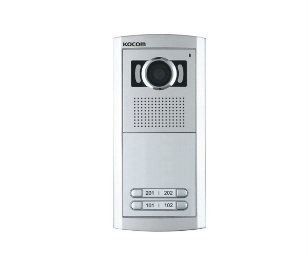 KLP-104/C104. KOCOM BLACK & WHITE & COLOR MULTIPAL VIDEO DOOR PHONE 4 HOUSES KOCOM Intercom System Johor Bahru JB Malaysia Supplier, Supply, Install | ASIP ENGINEERING