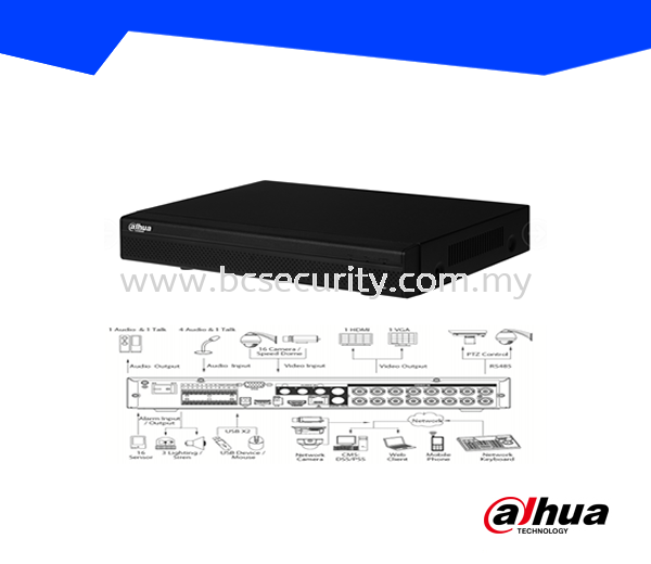 HVR5104H Dahua CCTV System Johor Bahru (JB), Kempas, Skudai Supplier, Supply, Supplies, Installation | Broad Coverage Sdn Bhd