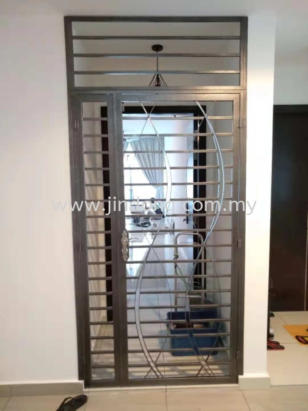 Steel Door Steel Door  Johor Bahru (JB), Malaysia, Ulu Tiram Supplier, Suppliers, Supply, Supplies | Jin Dong Steel Works & Invisible Grille