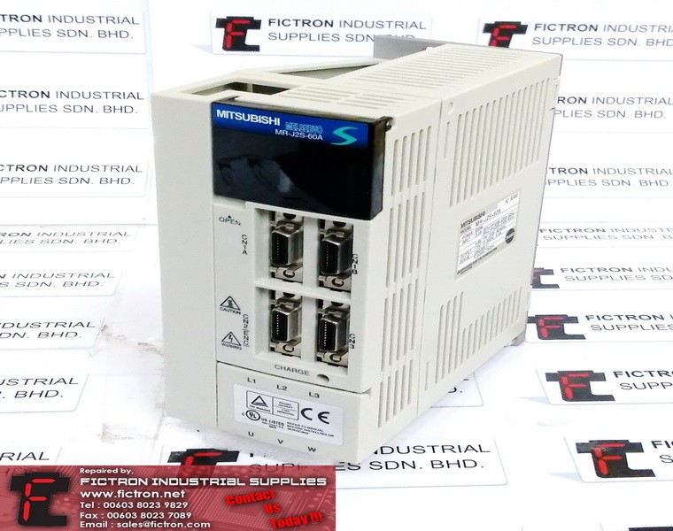 MR-J2S-60A MRJ2S60A MITSUBISHI 600W AC Servo Drive REPAIR IN MALAYSIA 1-YEAR WARRANTY