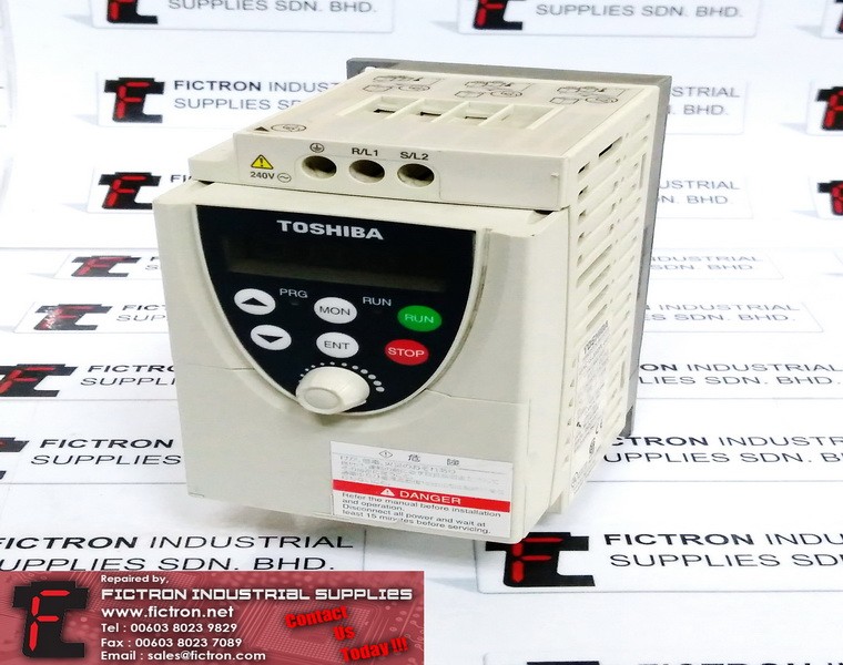 VFNC1S-2002P-W(3) VFNC1S2002PW(3) TOSHIBA 200W 0.5kVA Inverter Drive REPAIR MALAYSIA 1-YEAR WARRANTY