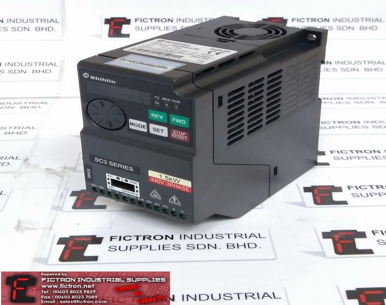SC3-043-1.5K SC30431.5k SHIHLIN Inverter Drive 1.5kW REPAIR IN MALAYSIA 1-YEAR WARRANTY