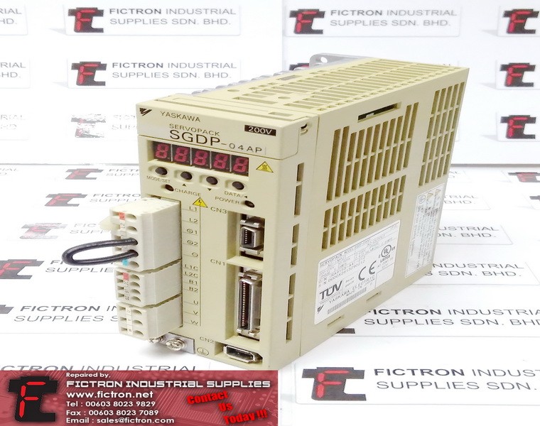 SGDP-04AP SGDP04AP YASKAWA SERVOPACK Servo Drive 400W 0.54HP REPAIR IN MALAYSIA 1-YEAR WARRANTY