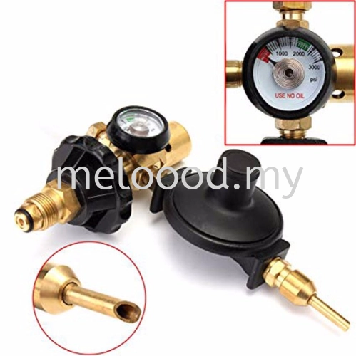 Balloon Filler Regulator with Gauge - A