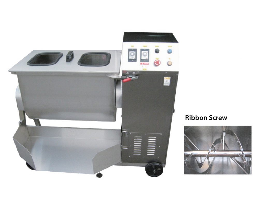 INDUSTRIAL RIBBON SCREW MIXER MACHINE