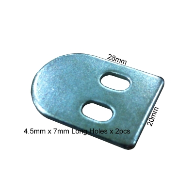 Metal Door Stopper Flat Plate 