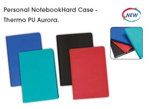 2020 Notebook Hard cover Thermo PU Aurora