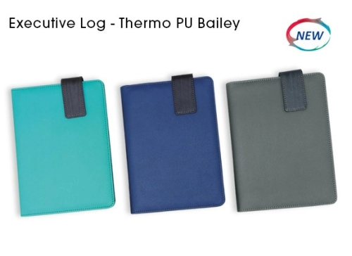 2020 Executive Log Planner Thermo PU Bailey