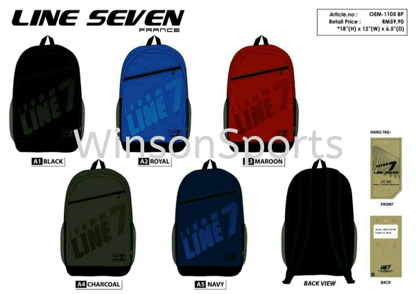 Back Pack BackPack Bags Johor, Malaysia, Segamat Supplier, Suppliers, Supply, Supplies | New Winson Enterprise Sdn Bhd