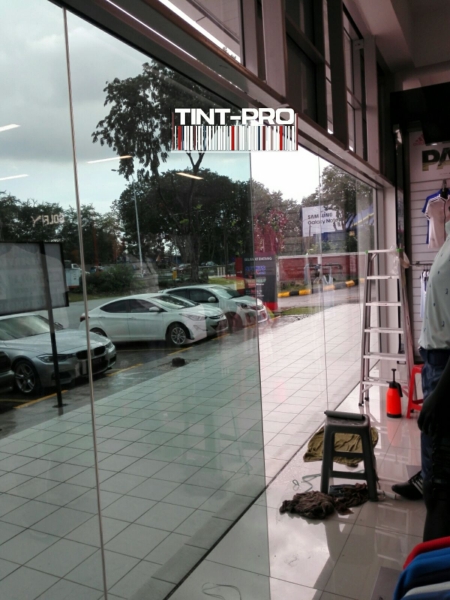 LITE GREEN Window Film  MST GOLF (FEDERAL HIGHWAY) Commercial Film Tinted Bangunan Selangor, Malaysia, Kuala Lumpur (KL), Shah Alam Supplier, Supply, Supplies, Installation | Tint Pro Solar Film