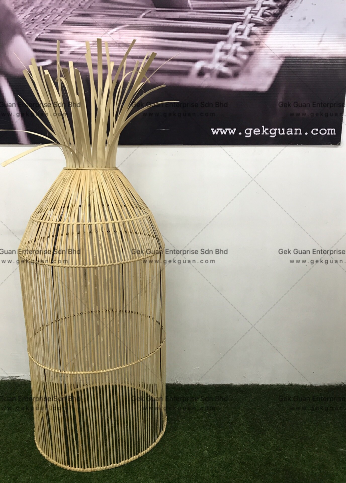 HAN 066 - RATTAN LAMP SHADE