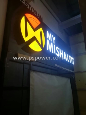 LED Frontlit Lettering Signage