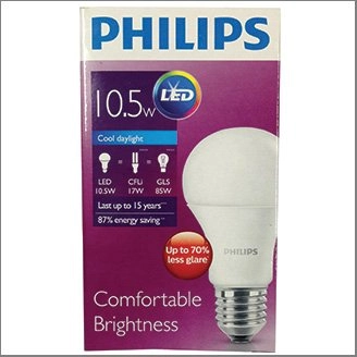 PHILIPS BRIGHT COMFORT 10.5W LED BULB 3000K/6500K