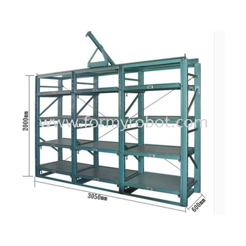 2 Poles Light Duty Industry Mold Rack