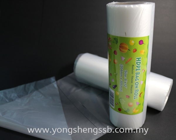 HDPE BAG ON ROLL (8'' x 12'') (320G/12ROLLS/BAG) HDPE Bag On Roll Plastic Bag Plastic Bag Johor Bahru (JB), Malaysia, Muar, Skudai Supplier, Wholesaler, Supply | Yong Sheng Supply Sdn Bhd