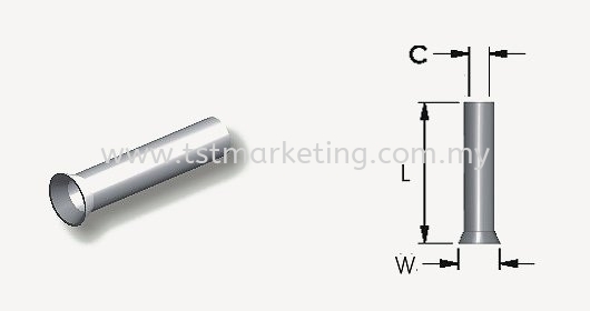 NON-INSULATED CORD-END TERMINALS TERMINALS Malaysia, Selangor, Kuala Lumpur (KL), Seri Kembangan Supplier, Suppliers, Supply, Supplies | TST Electrical Marketing