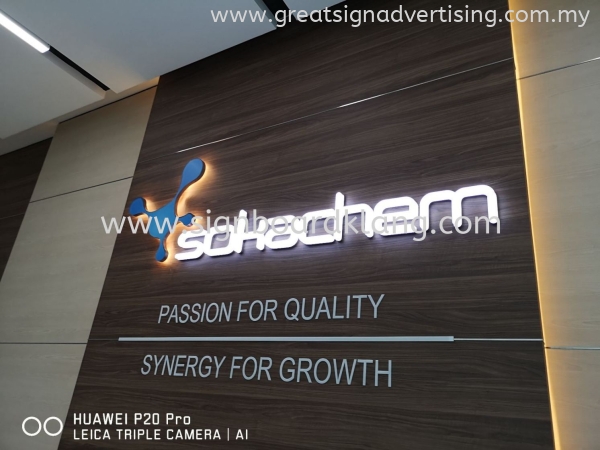 Sokachem Sdn Bhd 3D Acrylic Box Up LED lettering @ Kapar Klang LED ACRYLIC BOX UP LETTERING Selangor, Malaysia, Kuala Lumpur (KL), Kuantan, Klang, Pahang Manufacturer, Maker, Installation, Supplier | Great Sign Advertising (M) Sdn Bhd