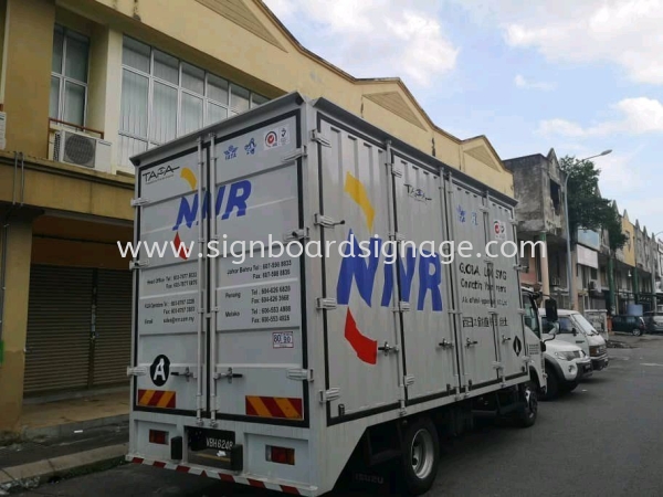 NNR Global Logistics Truck Lorry Die Cut Sticker Delivery Trucks TRUCK LORRY STICKER Klang, Selangor, Malaysia, Kuala Lumpur (KL), Pahang, Kuantan Manufacturer, Maker, Supplier, Supply | Dynasty Print Solution