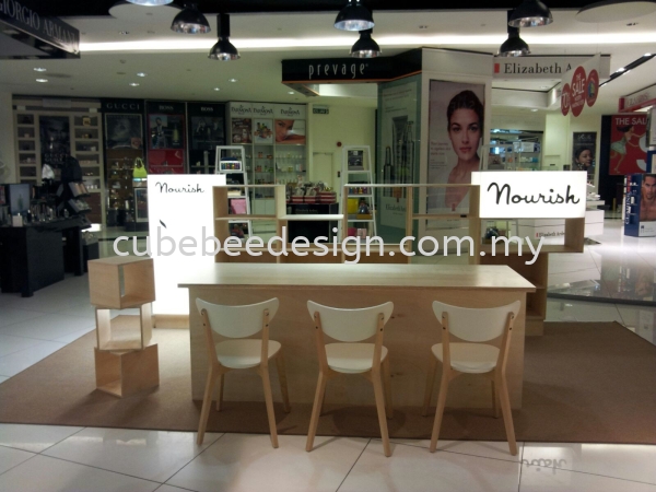 Nourish Beauty BEAUTY NOURISH RETAIL STORE @ PUCHONG (RENOVATION & ID) Selangor, Puchong, Kuala Lumpur (KL), Malaysia Works, Contractor | Cubebee Design Sdn Bhd