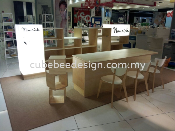 Nourish Beauty BEAUTY NOURISH RETAIL STORE @ PUCHONG (RENOVATION & ID) Selangor, Puchong, Kuala Lumpur (KL), Malaysia Works, Contractor | Cubebee Design Sdn Bhd