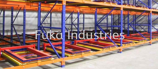 Push Back Rack Heavy Duty Rack Sistem Rak Palet Selangor, Malaysia, Kuala Lumpur (KL) Supplier, Suppliers, Supply, Supplies | Fuka Industries Sdn Bhd