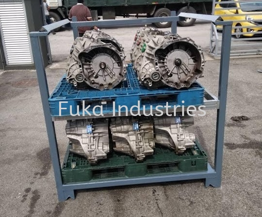 Pallet Tainer with middle level Steel Pallet Cage Galvanised Steel Pallet Selangor, Malaysia, Kuala Lumpur (KL) Supplier, Suppliers, Supply, Supplies | Fuka Industries Sdn Bhd