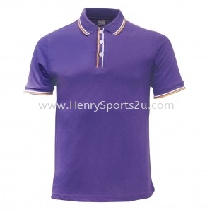 Lefonse Honey Comb Polo PlainT-Shirt  (L12-21) WHITE PURPLE ORANGE Honey Comb Polo PlainT-Shirt Lefonse (L12) Polo T-Shirt - Honey Comb T-Shirt, Uniform, Cap & Apron Kuala Lumpur (KL), Malaysia, Selangor, Segambut Services, Supplier, Supply, Supplies | Henry Sports