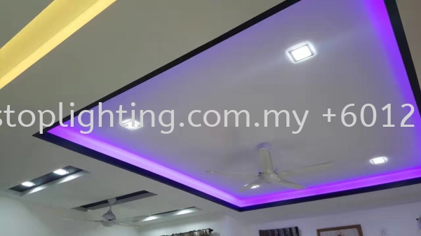 Promosi Cornice Siap Wiring ~ No 50 Jalan Tuah X , Fortune Hills  Others Johor Bahru JB Skudai Renovation | One Stop Lighting & Renovation