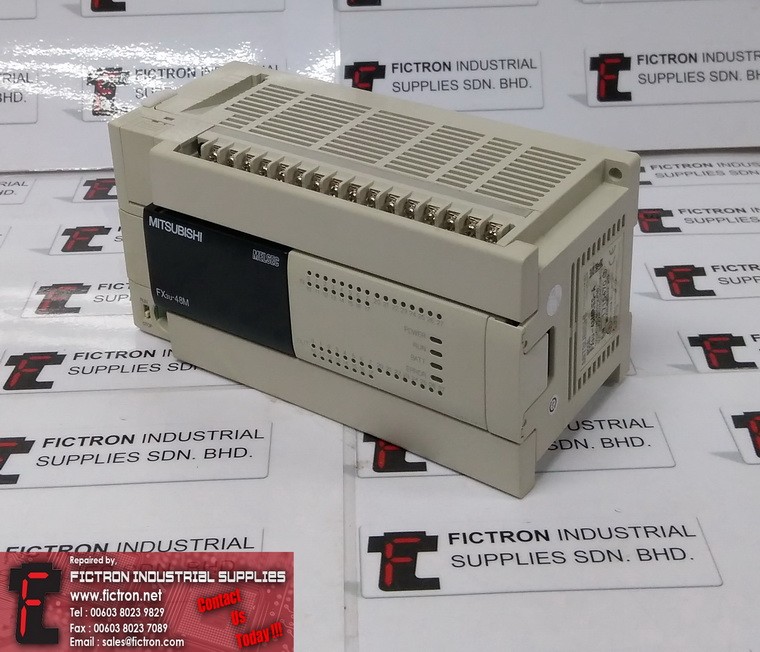 FX3U-48MRES-A FX3U-48MRES-A MITSUBISHI PLC 100-240VAC 40W REPAIR IN MALAYSIA 1Yr WARRANTY