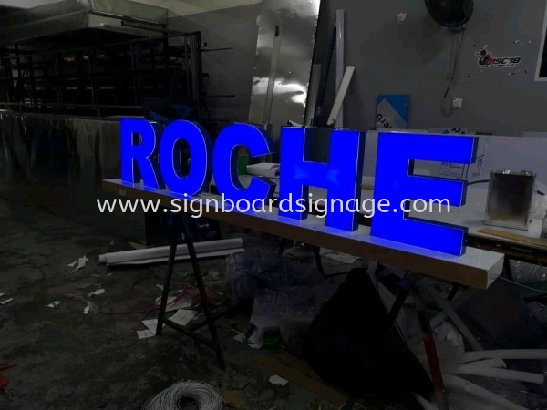 ROCHE Stand Display 3D LED Channel Signage CHANNEL LED 3D SIGNAGE Klang, Selangor, Malaysia, Kuala Lumpur (KL), Pahang, Kuantan Manufacturer, Maker, Supplier, Supply | Dynasty Print Solution