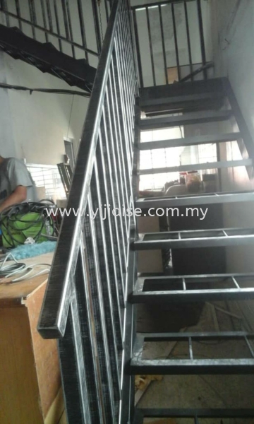 STAIRCASE STAIRCASE Metal Works (Grill) Johor Bahru (JB), Gelang Patah, Malaysia, Taman Pelangi Service, Contractor | Yijia Iron Steel Engineering Sdn Bhd