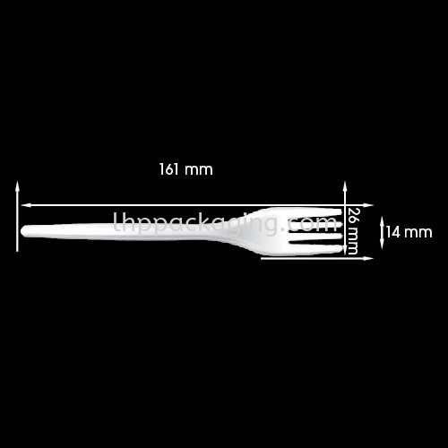 6.5" Fork (PP) Cutlery Malaysia, Johor Bahru (JB) Manufacturer, Suppliers, Supplies, Supplier, Supply | LHP PACKAGING SDN BHD