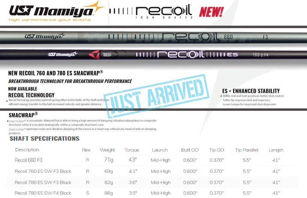 UST MAMIYA RECOIL 760 ES SW BLACK