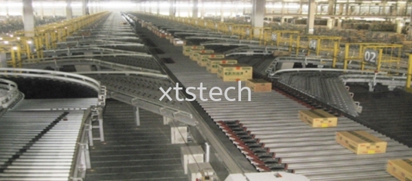 High Speed Sorting Conveyor for Warehouse High Speed Sorting Conveyor Automated Conveyor Automation Conveyor Automation and Machine System Building Malaysia, Selangor, Kuala Lumpur (KL), Perak, Puchong, Ipoh Supplier, Suppliers, Supply, Supplies | XTS Technologies Sdn Bhd