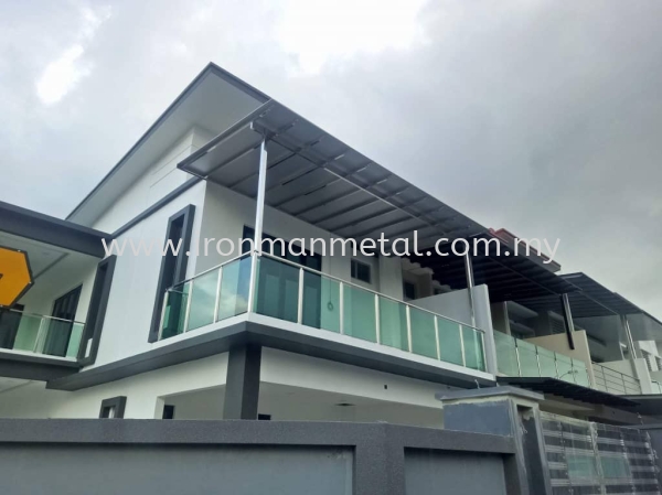  Tempered Glass Stainless Steel Johor Bahru (JB), Skudai, Malaysia Contractor, Service | Iron Man Metal Work