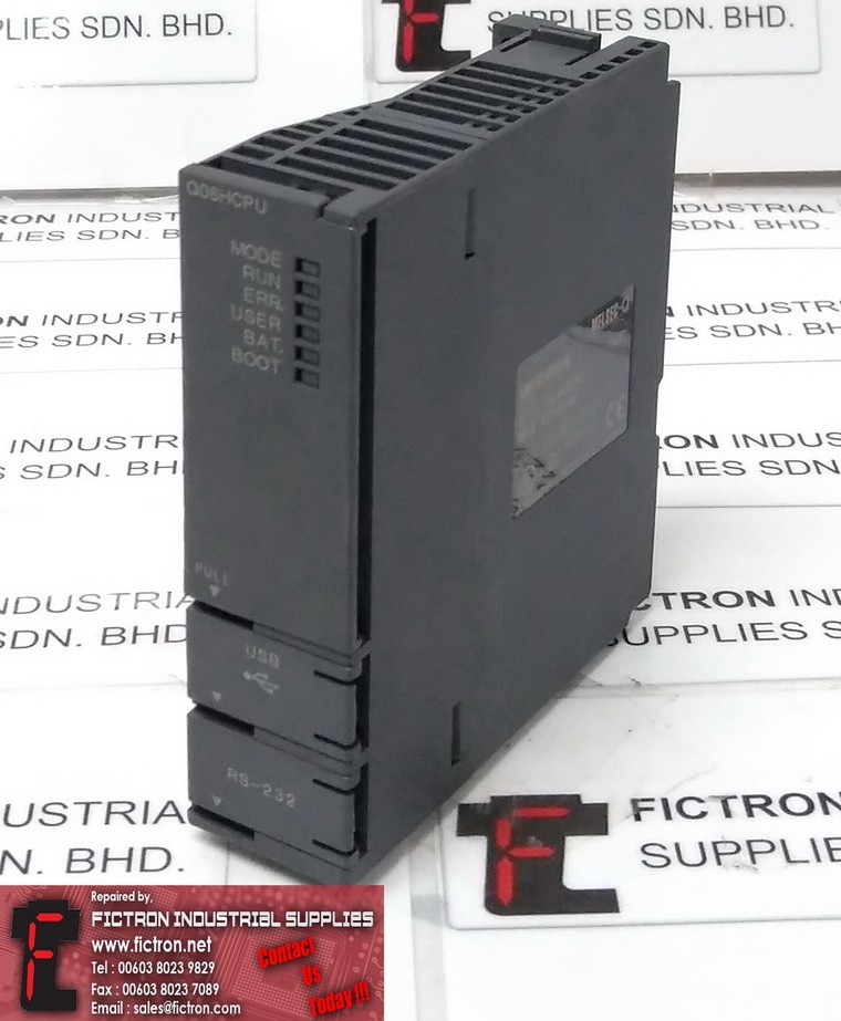 Q06HCPU MITSUBISHI MELSEC CPU UNIT MAX60KSTEP 0007412071133079-B REPAIR IN MALAYSIA 1Yr WARRANTY