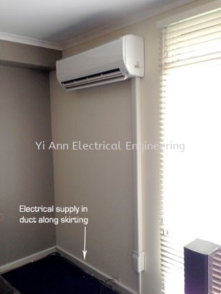  Air Conditioner Point Wiring յ Kuala Lumpur (KL), Selangor, Malaysia Services, Contractor | Yi Ann Electrical Engineering