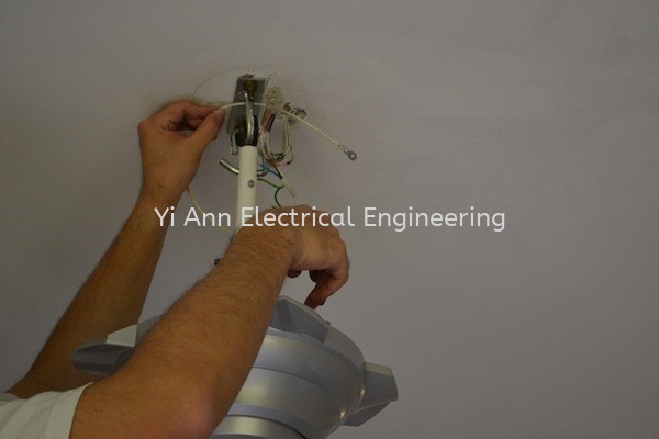  Ceiling Fan Wiring installation Ƚ߰װ Kuala Lumpur (KL), Selangor, Malaysia Services, Contractor | Yi Ann Electrical Engineering